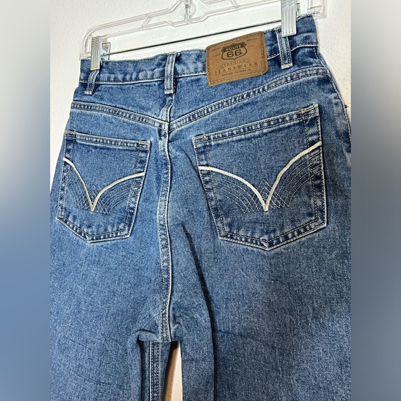 Vintage Route 66 Women's Blue Jeans Size 8 - Picture 4 of 5